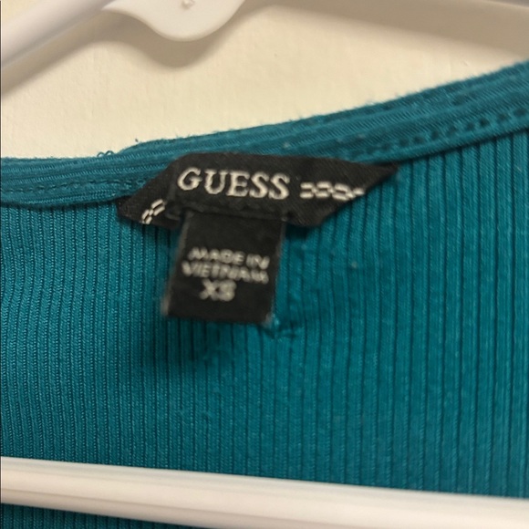 Guess Teal Women's Top - Picture 2 of 8